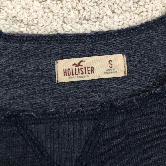 Hollister Embroidered Logo Sweatshirt Size S - Picture 4 of 6